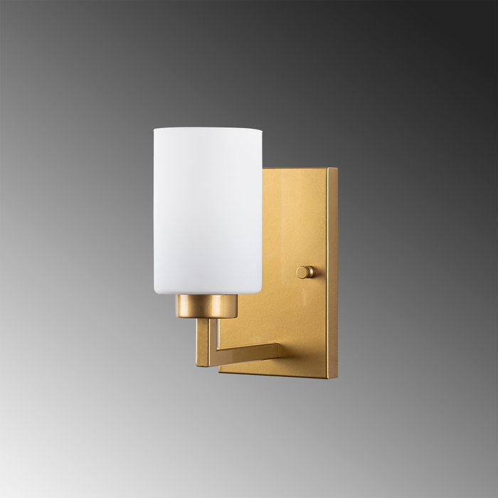 Opviq Lámpara de pared Hania Dorado